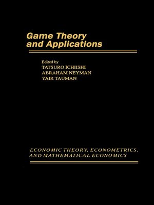 cover image of Game Theory and Applications